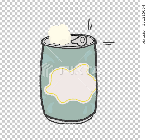 プシュッと開けた缶ビール 131215054