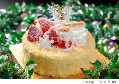 レアチーズクリスマスケーキ 131215109
