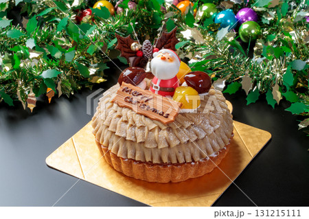 モンブランクリスマスケーキ 131215111