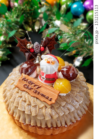 モンブランクリスマスケーキ 131215113