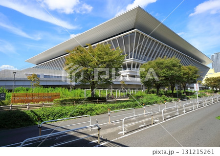 東京アクアティクスセンター(東京都江東区)外観 東京アクアティクスセンター(東京都江東区)外観 131215261