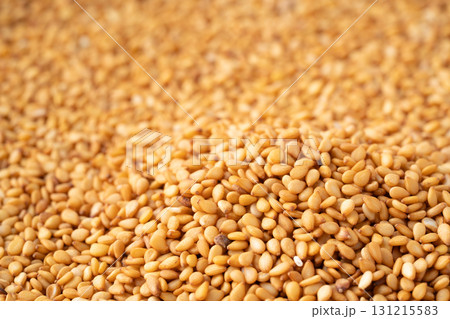 金ごま（生ごま）のクローズアップ 131215583