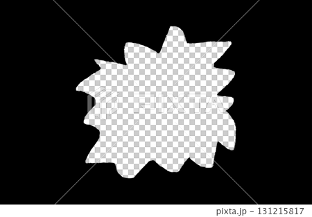 Hand-drawn explosion frame Hand-drawn explosion frame 131215817