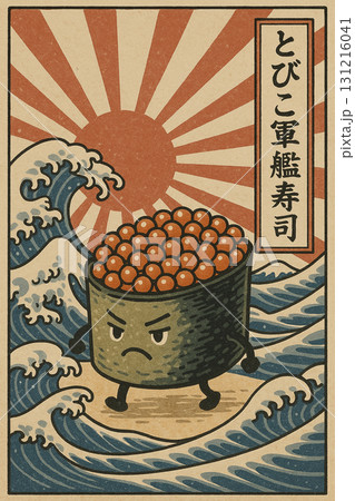 とびこの軍艦寿司のポスター とびこの軍艦寿司のポスター 131216041