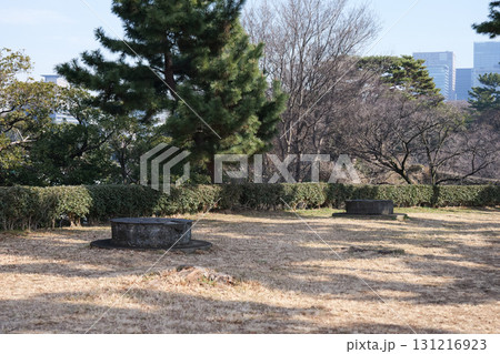 千鳥ヶ淵高射機関砲台座跡 131216923