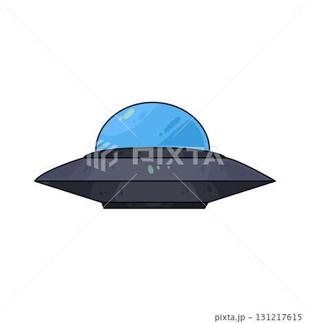 illustration of UFO  131217615
