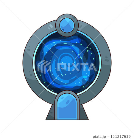 illustration of Space Portal 131217639