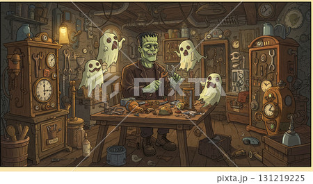 フランケン博士のハロウィン工房 131219225