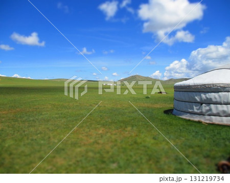 モンゴルノマディック ジオラマ風 モンゴルノマディック ジオラマ風 131219734