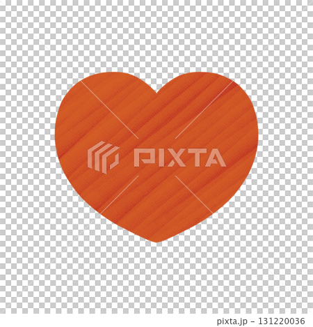 手描きのハート - 四季を感じる橙色 × 鮮やかな赤色 手描きのハート - 四季を感じる橙色 × 鮮やかな赤色 131220036