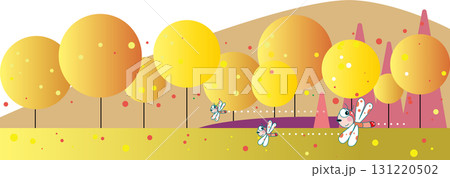 秋の風景,空には赤とんぼ 131220502