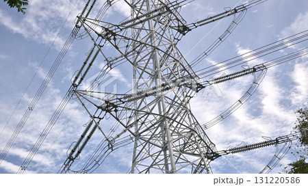 送電鉄塔　高圧鉄塔 131220586