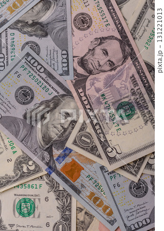 USA money, cash paper dollars, american business and financial transactions. Cash dollars 131221013