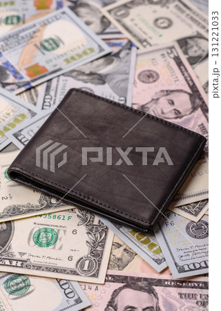 USA money, cash paper dollars, american business and financial transactions. Cash dollars 131221033