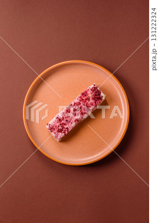 Nougat or white caramel with hazelnuts and strawberry pieces. White nougat Nougat or white caramel with hazelnuts and strawberry pieces. White nougat 131222324