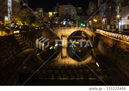 世界新三大夜景　長崎夜景　眼鏡橋 131222408