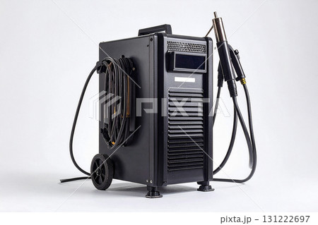 an industrial welder 131222697