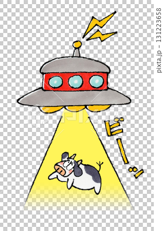 牛被不明飛行物帶走 131223658