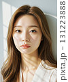 カメラ目線の女性 131223888