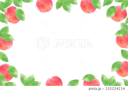 リンゴのフレーム リンゴのフレーム 131224214