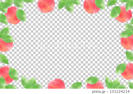 リンゴのフレーム リンゴのフレーム 131224214