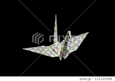 和柄の折り鶴 131224506