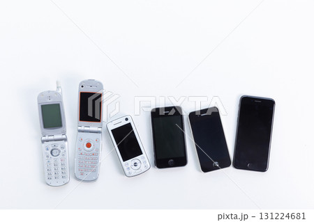 スマホとガラケー 131224681