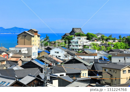 【広島県】晴天の鞆の浦の眺め 【広島県】晴天の鞆の浦の眺め 131224768
