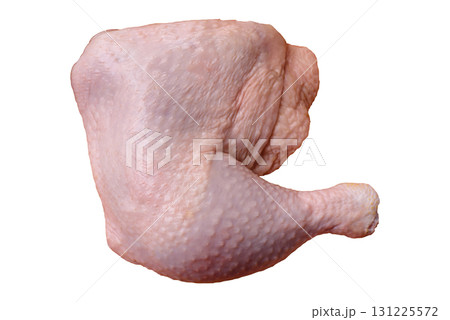 Chicken raw leg or quarter, fresh meat for cooking on barbecue. Chicken quarter Chicken raw leg or quarter, fresh meat for cooking on barbecue. Chicken quarter 131225572
