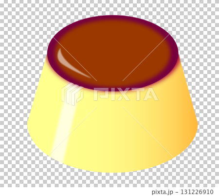 プリンのベクターイラスト素材 131226910