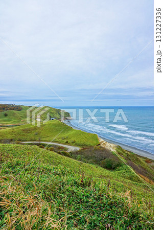 北海道十勝にある浦幌町昆布刈石展望台からの風景 北海道十勝にある浦幌町昆布刈石展望台からの風景 131227336