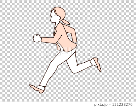 走る、ビジネスウーマンは忙しい 走る、ビジネスウーマンは忙しい 131228276