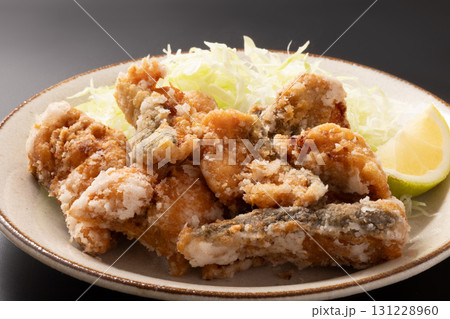 鮭の竜田揚げ 鮭の竜田揚げ 131228960