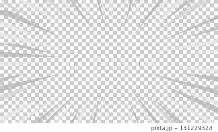 漫画の集中線背景 131229328