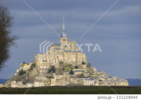 Mont Saint Michel, UNESCO site, Normandy, France 131229844