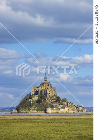 Mont Saint Michel, UNESCO site, Normandy, France 131229845