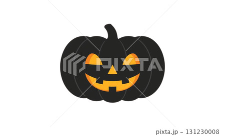 キラキラ輝くオレンジ色のかぼちゃ キラキラ輝くオレンジ色のかぼちゃ 131230008