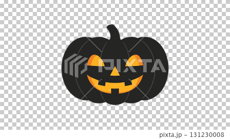 キラキラ輝くオレンジ色のかぼちゃ キラキラ輝くオレンジ色のかぼちゃ 131230008