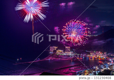 【静岡県】熱海100万ドルの夜景と海上花火大会 【静岡県】熱海100万ドルの夜景と海上花火大会 131230408