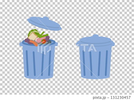 ゴミ箱に捨てられたゴミ 131230457