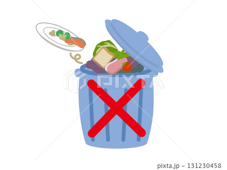 ゴミ箱のベクターイラスト ゴミ箱のベクターイラスト 131230458