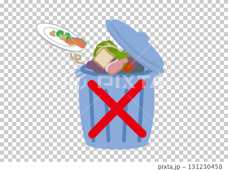 ゴミ箱のベクターイラスト ゴミ箱のベクターイラスト 131230458