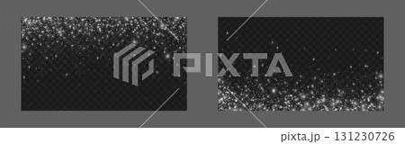 Silver glitter shimmering on dark background 131230726