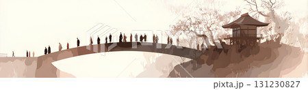 神社に参詣する人びと 神社に参詣する人びと 131230827