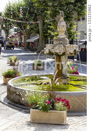 Typical Provencal architecture, Puimichel, Provence, France 131231662