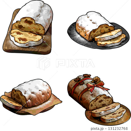 クリスマスのシュトーレン クリスマスのシュトーレン 131232768