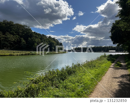 water canal near the city of Herstel, Germany 09.15.2025 131232850