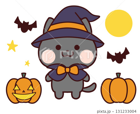 ハロウィンの黒猫 131233004
