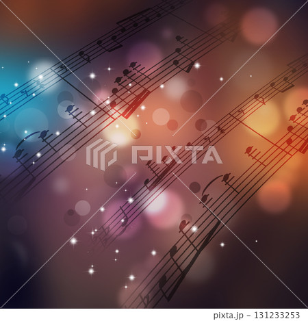music notes pattern bright background music notes pattern bright background 131233253