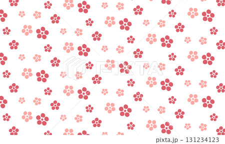 大きさが違う小梅模様の線がラフなピンクの壁紙 大きさが違う小梅模様の線がラフなピンクの壁紙 131234123